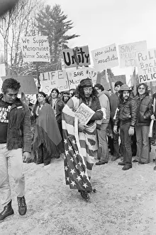 Roadblock Prints: Native American Protesters
