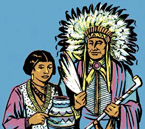 Ethnicity Gallery: Two Native Americans