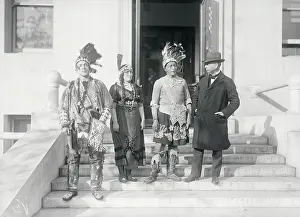 Mohawk Prints: Native Americans with Commissioner of Indian Affairs