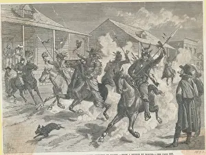 Montana Prints: Native Americans Displaying Scalps