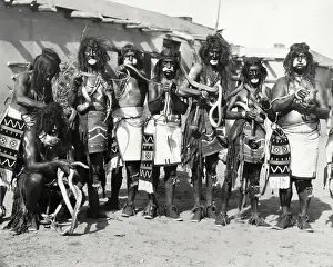 Native Americans with Snakes