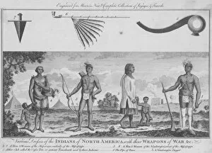 Images Dated 2nd July 2010: Native Americans And Their Weapons