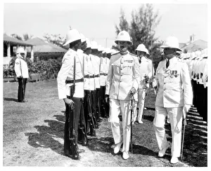 Work Prints: Native police In Nassau, Bahamas