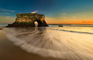 Images Dated 26th January 2013: Natural Bridge Sunset