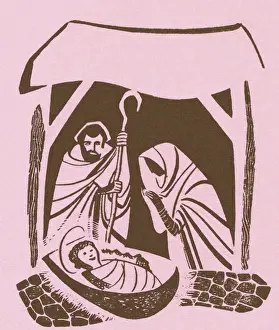 Nativity Scene Prints: Natvity Scene