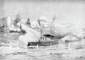 Naval Battle - Ships In Close Proximity