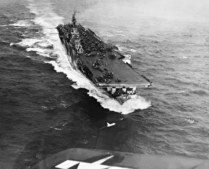 Mission Prints: Navy Essex Class Carrier Moving