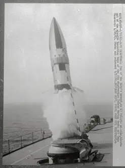 US Navy Missile Being Tested