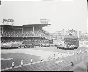 Navy Relief Ceremonies at Ebbets Field