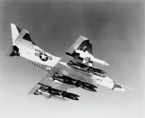 Navy War Plane with Missiles