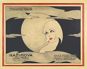 Play Prints: Nazimova in Oscar Wilde's 'Salomé