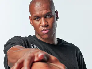 NBA Player Maurice Evans Lifestyle Portrait In The Studio