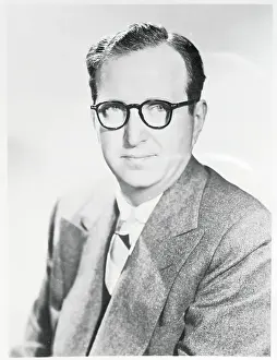 Lawrence E Prints: NBC Executive Lawrence E. Spivak Wearing Eyeglasses