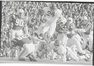 Nebraska and Oklahoma Football Action