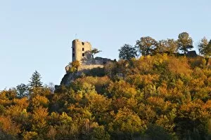 Images Dated 15th October 2011: Neideck castle ruins, Wiesenttal, Franconian Switzerland, Upper Franconia, Franconia, Bavaria