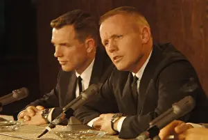 Neil Armstrong and David Scott