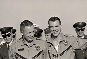Neil Armstrong and David Scott Smiling