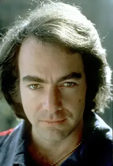 Neil Diamond Prints: Neil Diamond Blue Jumpsuit