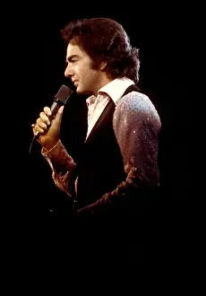 Neil Diamond Prints: Neil Diamond Performing