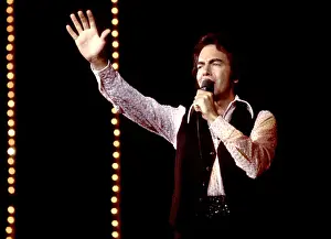 Neil Diamond Prints: Neil Diamond Performing