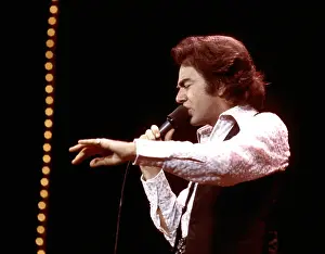 Neil Diamond Prints: Neil Diamond Performing