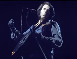 Neil Diamond Prints: Neil Diamond Playing Acoustic
