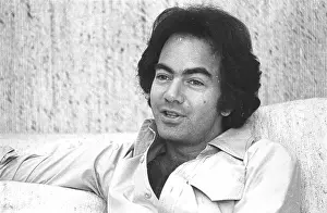 Neil Diamond Prints: Neil Diamond Portrait Session At Home