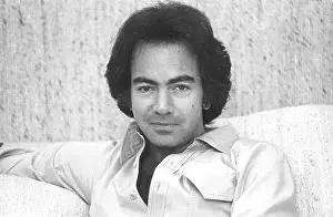 Neil Diamond Prints: Neil Diamond Portrait Session At Home