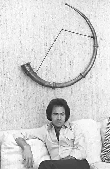 Neil Diamond Prints: Neil Diamond Portrait Session At Home