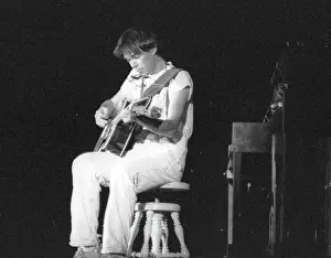 Prints of Musician Neil Young performing onstage in 1978 in Los Angeles. (Photo by Michael Ochs Archives/Getty Images) Echoes of a Legend: Celebrating the Enduring Spirit of a Music Icon: Neil Young Performing