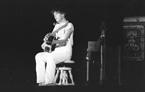 Prints of Musician Neil Young performing onstage in 1978 in Los Angeles. (Photo by Michael Ochs Archives/Getty Images) Echoes of a Legend: Celebrating the Enduring Spirit of a Music Icon: Neil Young Performing