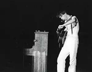 Prints of Musician Neil Young performing onstage in 1978 in Los Angeles. (Photo by Michael Ochs Archives/Getty Images) Echoes of a Legend: Celebrating the Enduring Spirit of a Music Icon: Neil Young Performing