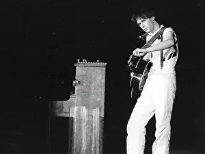 Prints of Musician Neil Young performing onstage in 1978 in Los Angeles. (Photo by Michael Ochs Archives/Getty Images) Echoes of a Legend: Celebrating the Enduring Spirit of a Music Icon: Neil Young Performing