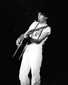 Prints of Musician Neil Young performing onstage in 1978 in Los Angeles. (Photo by Michael Ochs Archives/Getty Images) Echoes of a Legend: Celebrating the Enduring Spirit of a Music Icon: Neil Young Performing