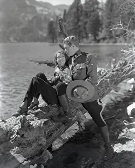 Nelson Eddy and Jeanette MacDonald in Rose Marie