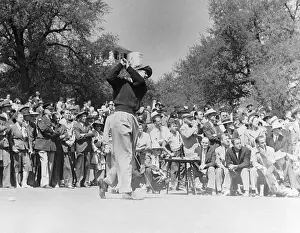 Augusta Prints: Nelson Leads In Masters Golf Tournament