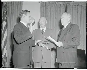 Anderson Prints: Nelson Rockefeller Being Sworn in as Undersecretary