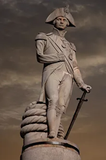 Images Dated 17th June 2012: Nelsons Column, Trafalgar Square, London