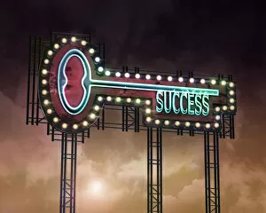 Success Gallery: neon key Succcess