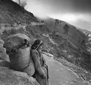 Burdened Prints: Nepalese Rest
