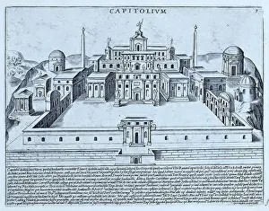 Capitol Prints: New Capitol and the Piazza del Campidoglio