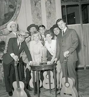 Folk Prints: New Christy Minstrels with Trophy