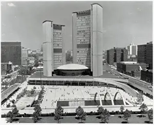Toronto Prints: New City Hall of Toronto