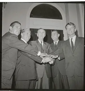 Joseph M Prints: New Democratic Senators at Capitol