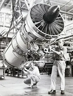 Boeing Prints: New Engine Being Tested