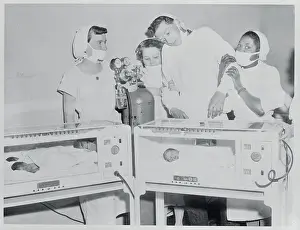 New Father Supported by Nurses