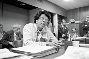 New Jersey Athletic Commissioner Althea Gibson in Committee Meeting