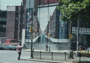 Huty31516 Prints: New Mural In Chinatown