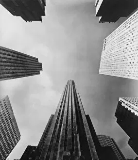 Rockefeller Centre Gallery: New Skyscraper View 1953