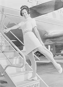 Gangway Prints: New Stewardess Uniform in 1967